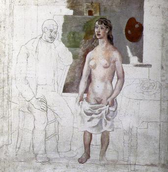 Pablo Picasso : the painter and his model